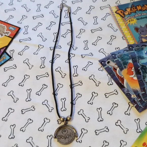 Pokemon Necklace/Cards